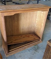 Wooden 2-Shelf Bookcase