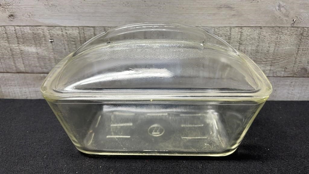 Large Westinghouse Vintage Glass Refrigerator Dish