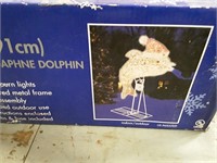 36in CHRISTMAS DOLPHIN