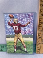 Sammy Baugh signed limited edition HOF art series