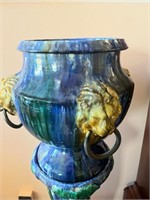 Pair of Art Nouveau Jardinieres on Stand of