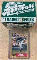 1987 TOPPS TRADED COMPLATE SET