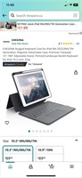 CHESONA Rugged Keyboard Case for iPad 9th 2022/8th