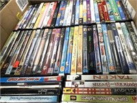 Large Box Of Mixed Subject DVDs For Kids & Adults