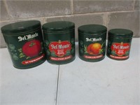 Lot of Del Monte Canister SEt