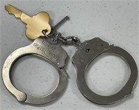 Set of Real Handcuffs with Key