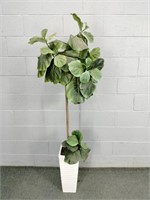 Artificial Tree In Ceramic Pot - 68" Tall