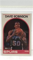 Rookie Card 1989 Nba Hoops Hof David Robinson