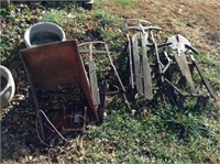 lawn cart & sleds for parts