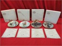 Norman Rockwell Collector Plates w/ COA's