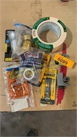 Drill Bits, Masking Tape, Glue Sticks, misc.