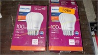 Philips 100W LED light bulbs