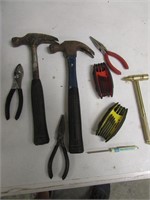 hammers,allen packs & pliers