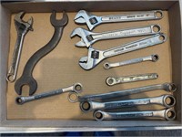 Adjustable Wrenches, Socket Wrenches, and More