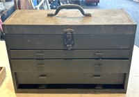 Kennedy Machinist Metal Toolbox and Tools 20” x