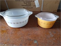 Pyrex covered dishes