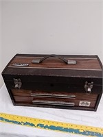Vintage Craftsman tool box missing lock