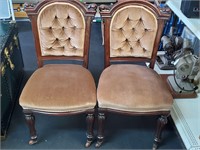 (2) Vintage Sitting Chairs