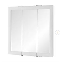 Home Dec. Rectangular Medicine Cabinet with Mirror