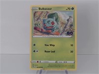 Pokemon Card Rare Bulbasaur Stamped 1/78