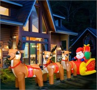($144) DiiKoo 10ft Christmas Inflatables
