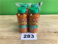 Country Bob’s Cajun Seasoning lot of 4