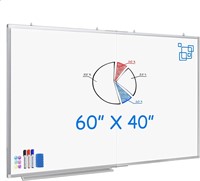 Large Magnetic Whiteboard  maxtek 60 x 40