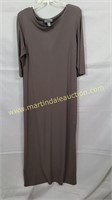 Vintage Sigrid Collection Brown Long Dress Sz