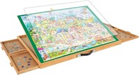 ALL4JIG Adjustable Jigsaw Puzzle Board with 4 Draw