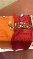 3 lg Harley shirts