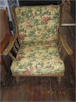 Antique Maple Sun Porch Chair