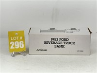 ERTL '53 Ford Beverage Truck Bank