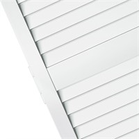 $124  Kimberly Bay 32x80 White Louver Bifold Door