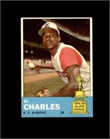 1963 Topps #67 Ed Charles EX to EX-MT+