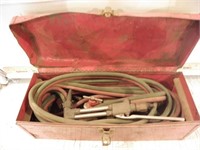 TOOL BOX W/ TORCH HOSES AND GAUGES