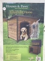 Houses & Paws- Cabin Dog House
