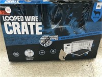Looped Wire- 36in dog crate