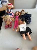 VTG BABY DOLLS AND BETSY ROSS PIN CUSHION