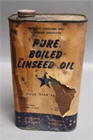 4 STAR BOILED LINSEED CAN 2LB