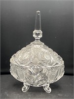 Lidded candy dish