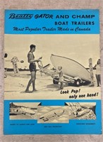 Beatty Gator & Champ Boat Trailers trifold