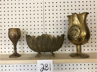 BRASS ITEMS LOT