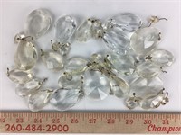 Chandelier prisms teardrop - large and small