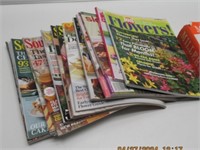 ASSORTED BOOK AND SOUTHERN MAGAZINE LOT.