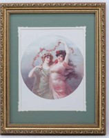 Victorian Ladies Framed Print