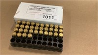 9 mm ammunition partial box