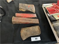Vintage Axe Heads And Splitting Wedges