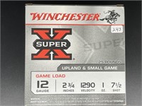 WINCHESTER AA 12 GAUGE TARGET LOAD 25 RDS.