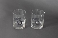 Mid Century Modern Collectible Dallas Tumblers