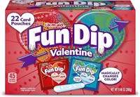 Fun Dip Valentine's Day 22 Card Pouches - Razz